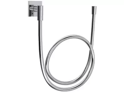 Коленное соединение E14714-CP с гибким душ шлангом и квадратной заглушкой