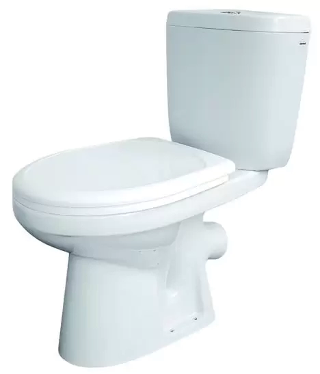 Унитаз-компакт Анимо прямой выпуск Сиденье полипропилен 1WH110035