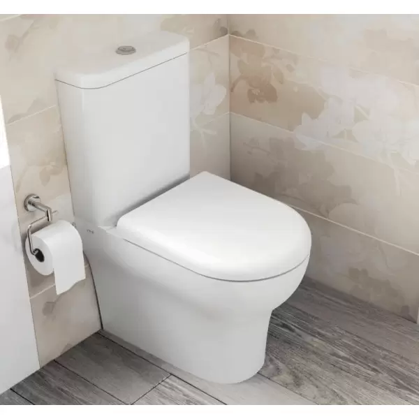 Унитаз-компакт напольный с сиденьем (микролифт) Zentrum 9012B003-7202