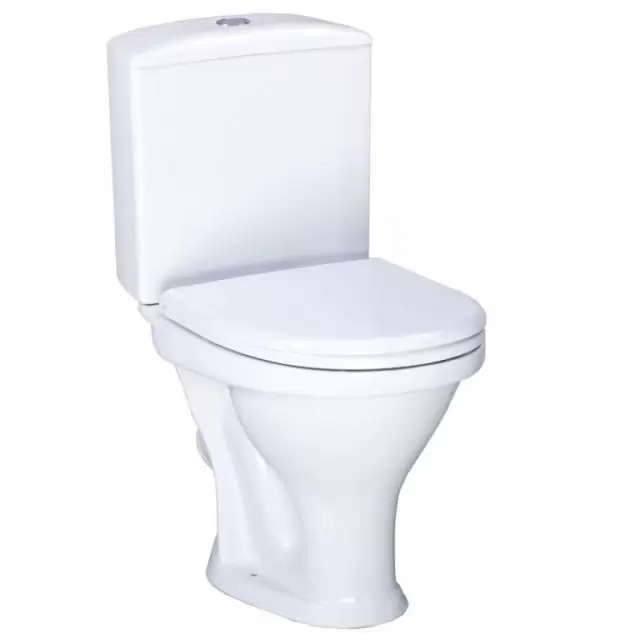Унитаз-компакт Вест белый с сиденьем полипропилен 1P2018S0000BF