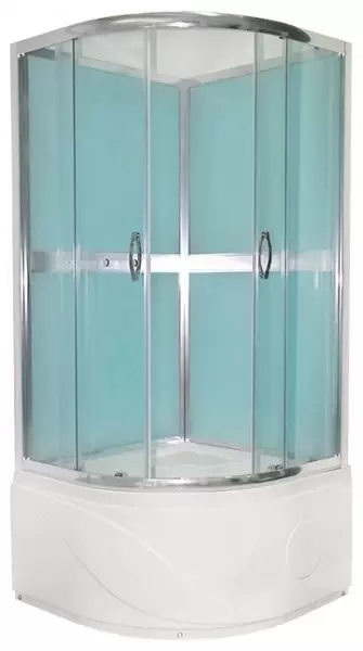 Душевая кабина переднее стекло прозрачное, заднее стекло матовое, HA HA2R099i21