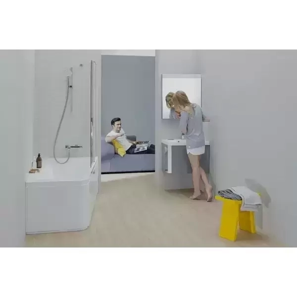 Ванна акриловая 10° P 1700х1000 C821000000