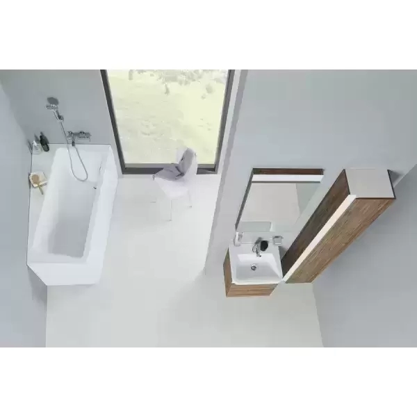 Ванна акриловая 10° P 1700х1000 C821000000