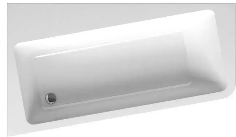 Ванна акриловая 10° L 1600х950 C831000000