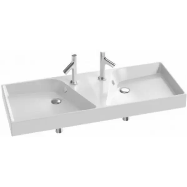 Умывальник RYTHMIC двойной, для мебели ЕВ1311 или ЕВ1305 120х46.