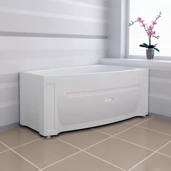 Боковая панель короткая с креплением к ванне Мэги (левая); Vanessa 2-31-0-1-0-211