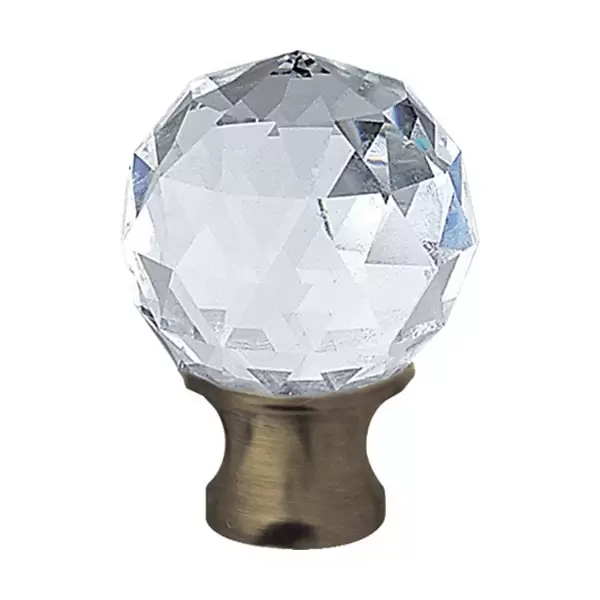 Стакан и диспенсер настольные OLIMP-TDT-02-Sw Swarovski бронза