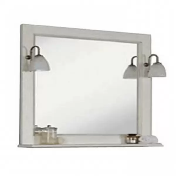 Зеркало Жерона 105 белое золото 1A158802GEM40