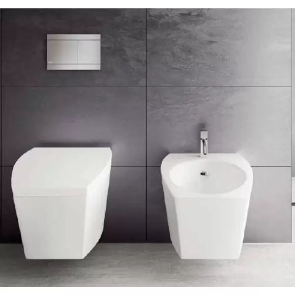 Кнопка управления , нержавеющая сталь, белый FUN-WHITE