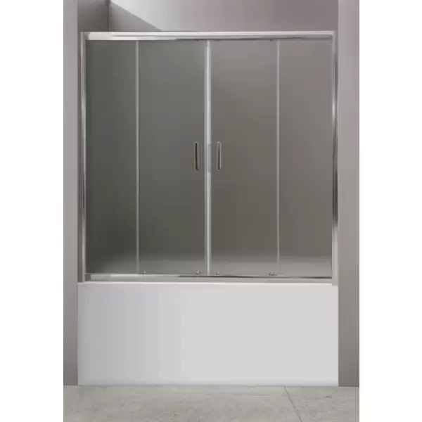 Душевая шторка на ванну UNO-VF-2-150/145-P-Cr 1500x1450