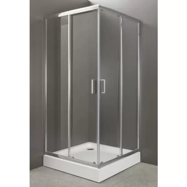 Душевой уголок квадратный UNO-A-2-95-P-Cr 950x950x1850