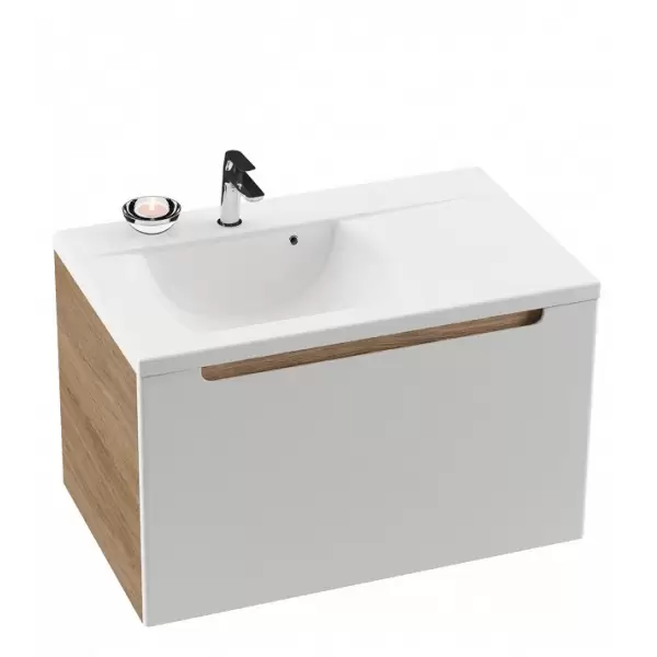 Комплект мебели CLASSIC 800-R каппучино/белый