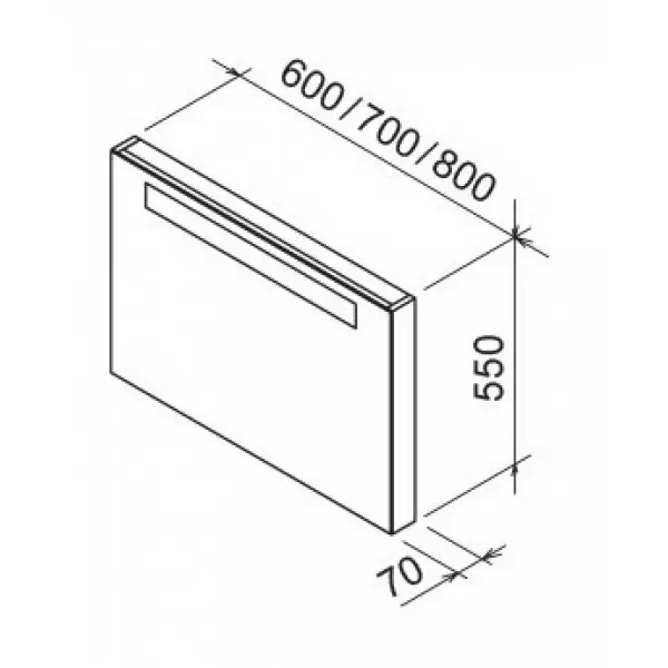 Комплект мебели CLASSIC 700 латте/белый