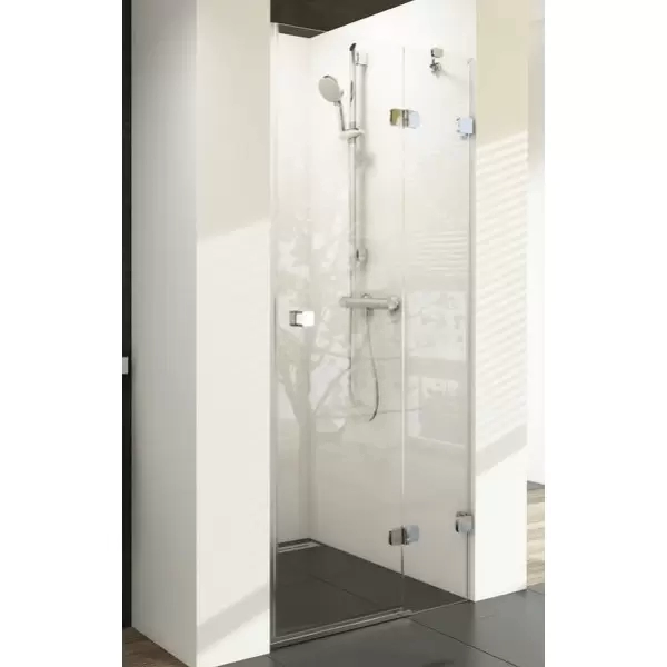 Двери душевые BSD2-80 B-R хром+Транспарент (800-815) Brilliant 0UP4BA00Z1