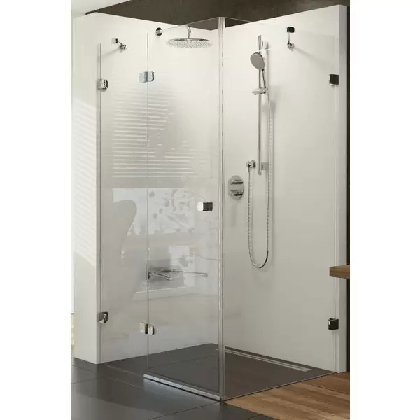 Двери душевые BSDPS-110/80 L хром+Транспарент Brilliant 0ULD4A00Z1