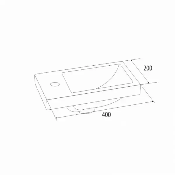 Мебельный умывальник Torr 0014000U28