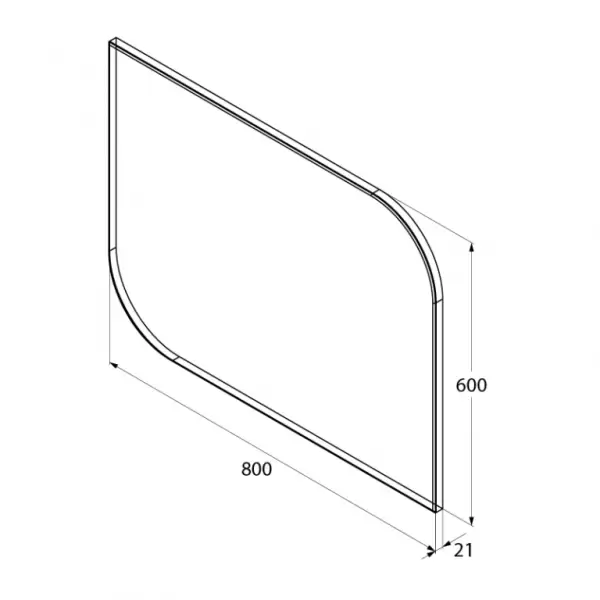 Зеркало Calipso CAL8000i98
