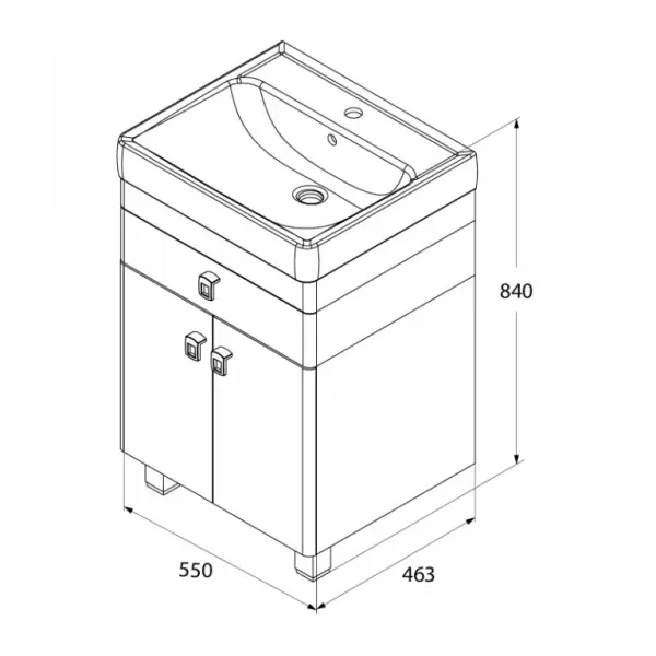 Комплект мебели Carlow 55