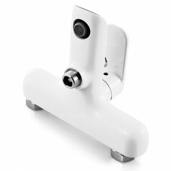 Смеситель для ванны белый/хром Calipso CALSB00i02