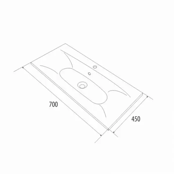 Комплект мебели Rise 70