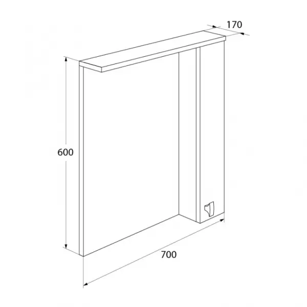 Комплект мебели Rise 70