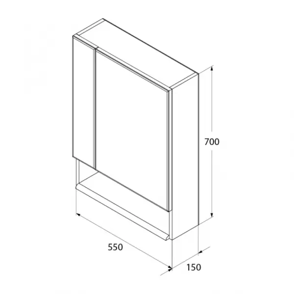 Комплект мебели Carlow 55