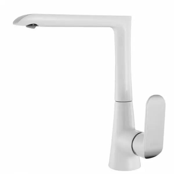 Смеситель для кухни белый/хром Calipso CALSBL0i05