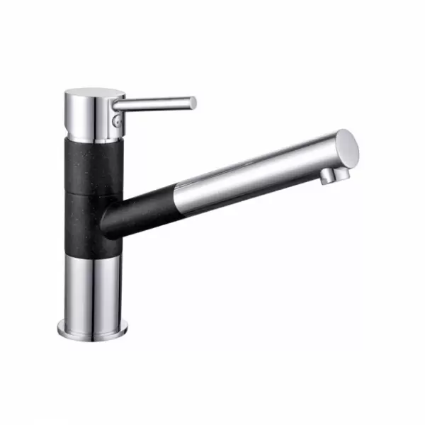 Смеситель для кухни черный Velikan VL1BBSGi05