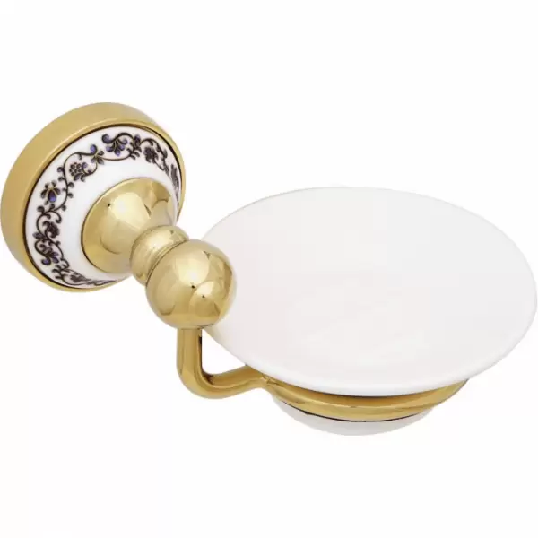 Мыльница керамика Gold Bogema FX-78508G