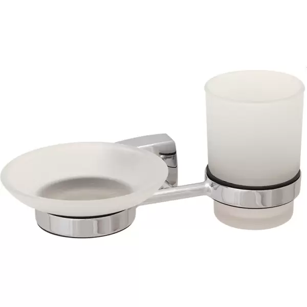 Мыльница+подстаканник Kvadro FX-61306+08