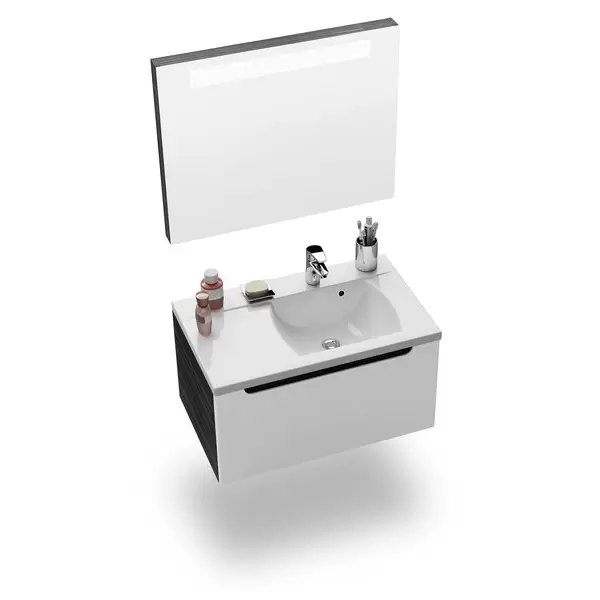 Комплект мебели Classic 800 R оникс/белый