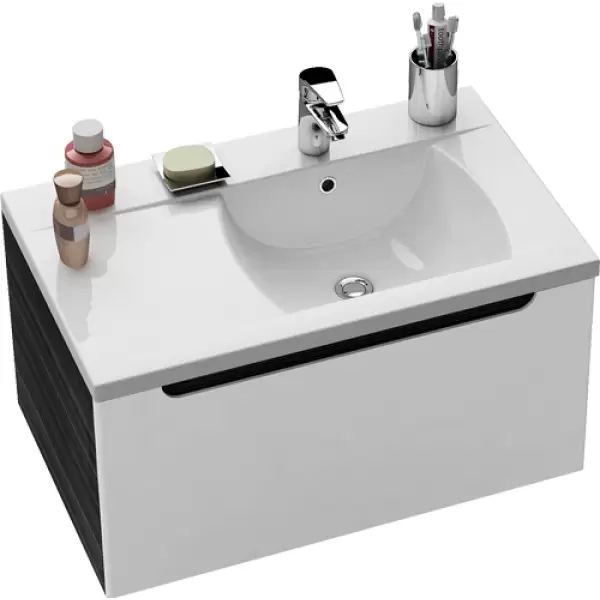 Комплект мебели Classic 800 R оникс/белый