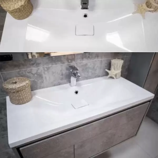 Раковина Брук 1000 белая 1A71333KBC010