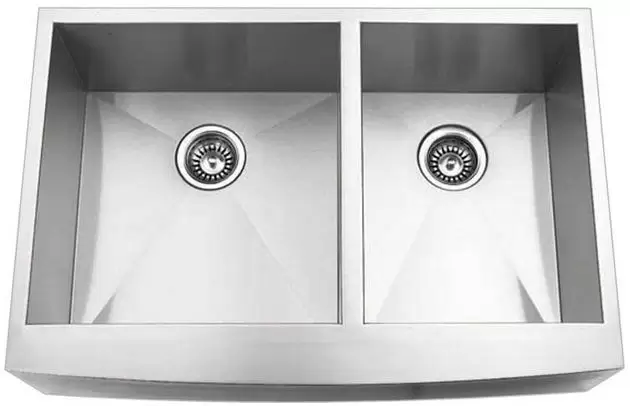 Мойка профессиональная врезная двойная 838*565*250 н/с KITСHEN SINKS DS-3320 Elghansa