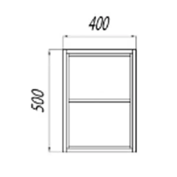 Модуль подвесной открытый Брук 40 Дуб Феррара 1A201201BCDF0 Акватон