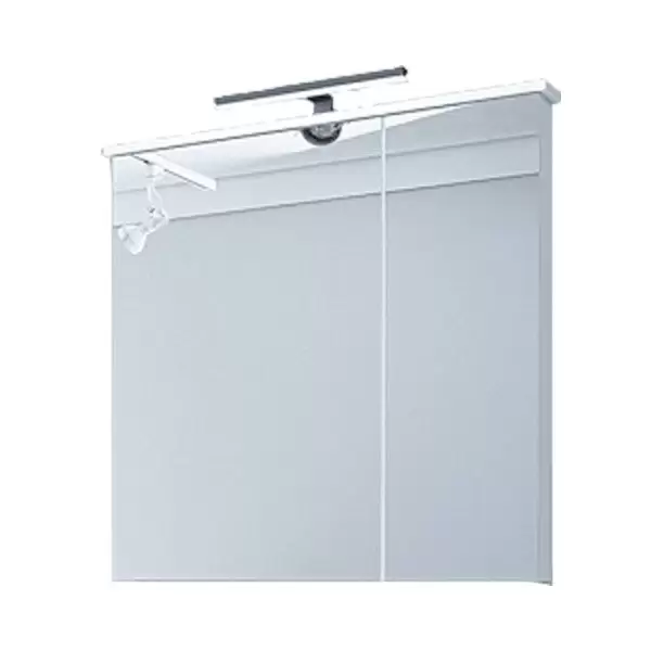 Комплект мебели Брук 80 дуб латте с зеркальным шкафом