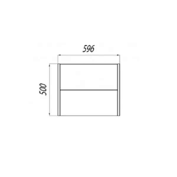 Комплект мебели Брук 120 дуб феррара с зеркальным шкафом
