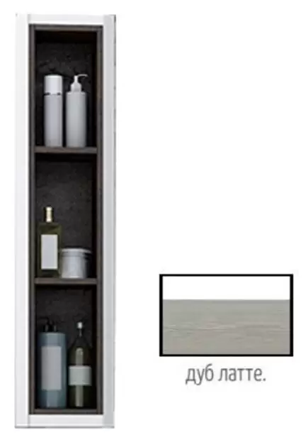 Комплект мебели Брук 100 дуб латте с зеркалом