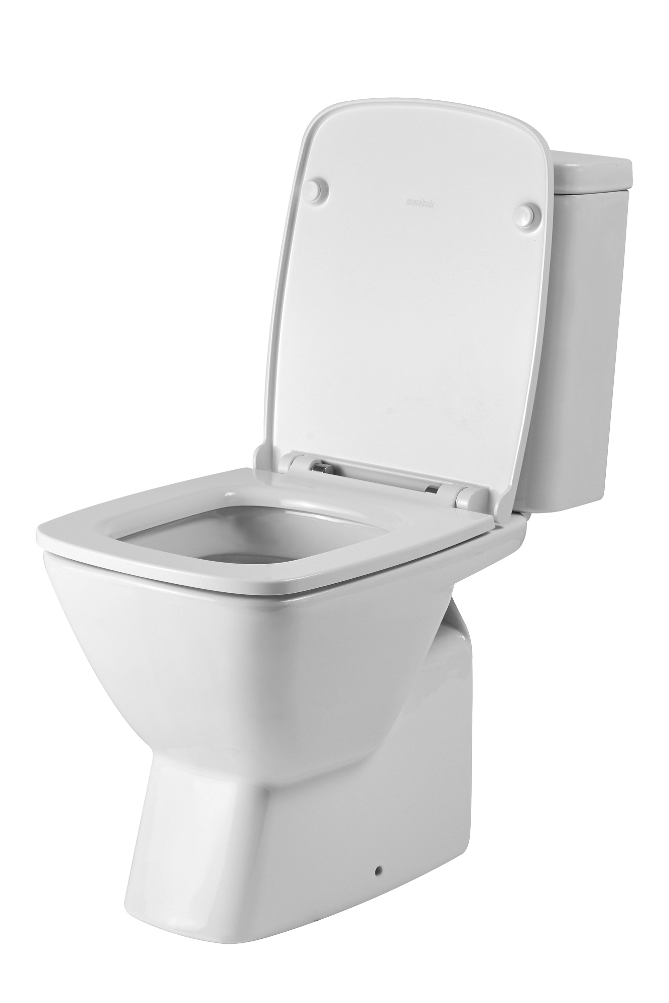 Унитаз-компакт Нео, 1WH302470 прямой выпуск, двухрежимная арматура Oliveira, сиденье дюропласт