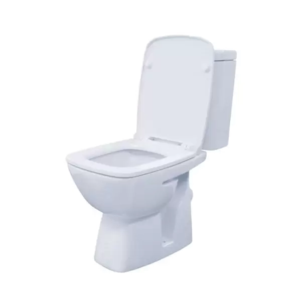 Унитаз-компакт "Нео Лайт", 1WH302471 прямой выпуск, двухрежимная арматура Oliveira, сиденье дюропласт микролифт