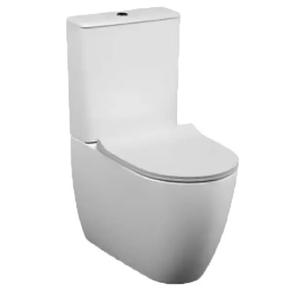 Комплект напольного безободкового пристенного унитаза SENTO Vitra 9830B003-7203