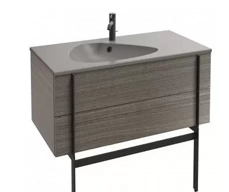 Раковина мебельная NOUVELLE VAGUE /120/ (серый) EXAP112-Z-MG2 J.Delafon