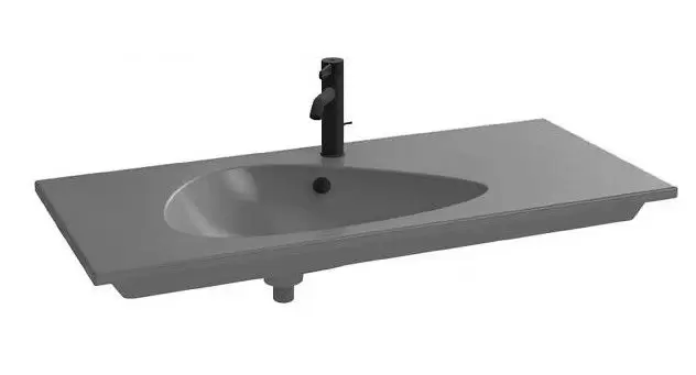 Раковина мебельная NOUVELLE VAGUE /120/ (серый) EXAP112-Z-MG2 J.Delafon
