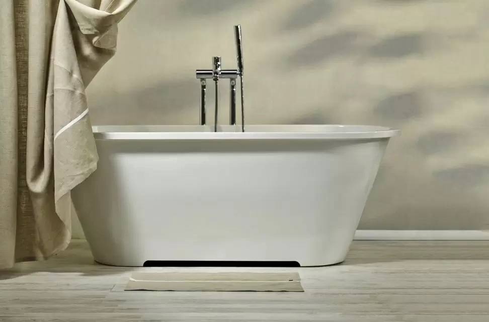 Ванна мраморная 1670х710х610 BALI со скрытым переливом ESSE