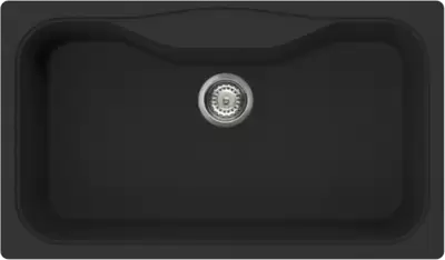 Мойка Maru 86-BL Tetogranit/черный Omoikiri 4993138