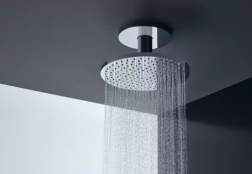 Верхний душ 250 2jet с потолочным подсоединением, хром AX ShowerSolutions 35297000 HANSGROHE