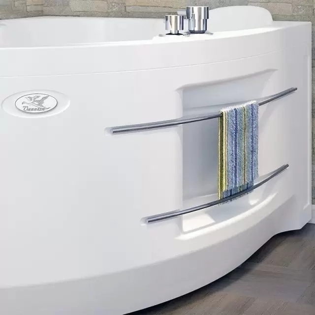 Акриловая ванна Ирма 160х105 правая, каркас; 2-01-0-2-1-229