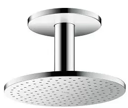 Верхний душ 250 2jet с потолочным подсоединением, хром AX ShowerSolutions 35297000 HANSGROHE