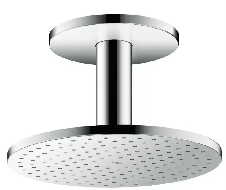 Верхний душ 250 2jet с потолочным подсоединением, хром AX ShowerSolutions 35297000 HANSGROHE