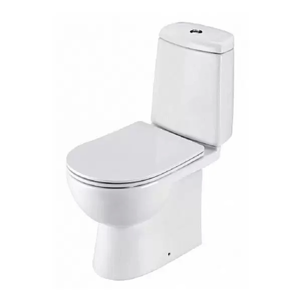 Унитаз-компакт "Остин", 1WH302419 универсальный выпуск, двухрежимная арматура Oliveira, сиденье дюропласт so